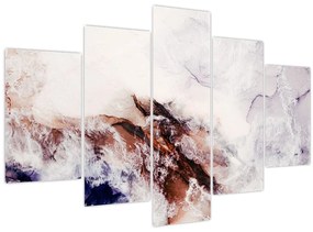 Tablou - Marmură violet N⁰1 (150x105 cm)