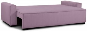 Canapea extensibila cu trei locuri violet SMART