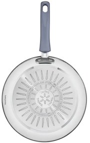Tefal G7314055 DAILY COOK Mașină de gătit pe grătar, 26 cm, Thermo-Spot și semnal, inducție, argintiu Sterling