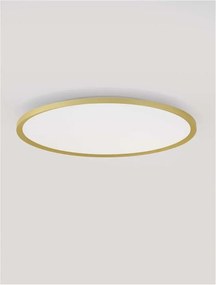 Plafoniera LED design slim ALMIRA negru D-60cm