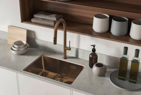 Olfato Baterie pentru bucătărie, cu pipă extractibilă - 2 Funcții BQO_C72M