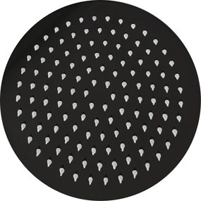 Cap de duș Rea Black Matt 25cm