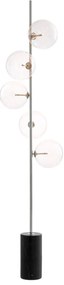Lampadar design LUX Tempo metal finisaj nickel 112630 HZ