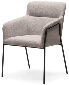 Fotoliu design bej HELSINKI