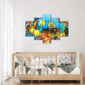 Tablou - Recif de corali colorat (150x105 cm)