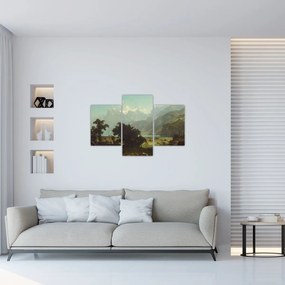 Tablou - Albert Bierstadt, Lake Lucerne, reproducere (90x60 cm)