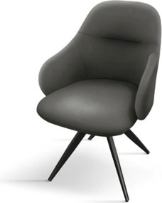 SCAUN TIP FOTOLIU ROTATIV SIMPLY -IMITATIE - GRI