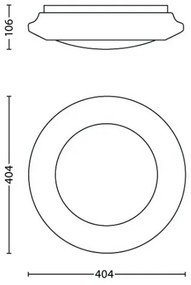 Plafonieră LED Philips 33365/31/17 LED/22W/230V 4000K