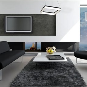 Lustră LED pe cablu NERO 1xLED/32W/230V