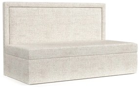 Pat crem tapițat 90x200 cm Scala – Maison de Rêve