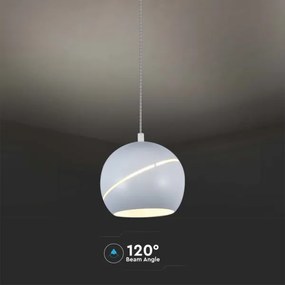 Lustră LED pe cablu LED/8,5W/230V 3000K alb