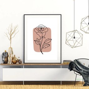 Poster - Trandafir (A4)