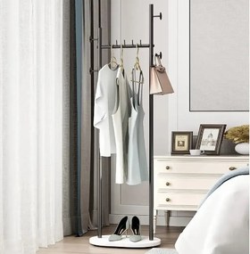 Cuier din metal ,culoare negru,170x58 cm