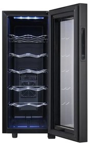 Frigider pentru vinuri Zilan ZLN4682 Negru, 33L, 50W, iluminare interioara