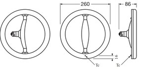 Tub LED fluorescent Osram E27/14,5W/230V 2700K