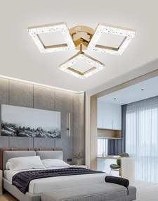 Lustra Cu Telecomanda, Trei Tipuri De Lumina, 60W