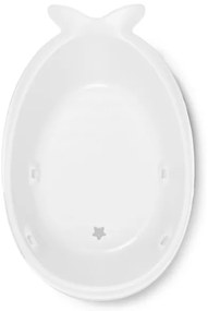 Cădiță pentru bebeluși cu covoraș ergonomic Skip Hop MOBY 3 alb