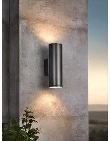 Eglo 94103 - Corp de iluminat LED exterior RIGA 2xGU10/3W/230V