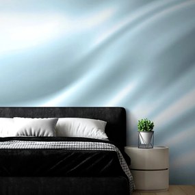 Tapet satin albastru