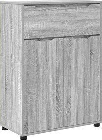 vidaXL Dulap de Baie Gri Sonoma 72,5 x 36,5 x 100 cm Lemn compozit
