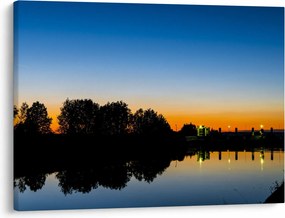 Tablou cu apus de soare (70x50 cm)