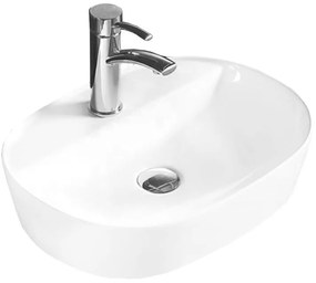 Mexen Iris lavoar pe blat 50 x 38 cm, alb - 21995000