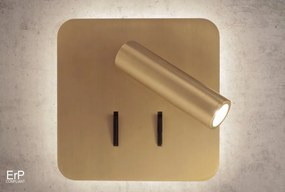 Aplica perete lumina ambientala, spot directionabil CAYMAN alama antic