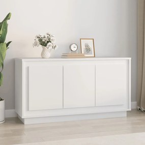 vidaXL Dulap, alb, 102x35x55 cm, lemn prelucrat