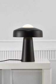 Veioza moderna design ciuperca Time neagra 2010925003 NL