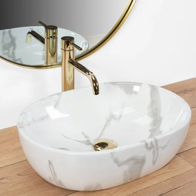 Lavoar Amelia Marmo Shiny L48 cm