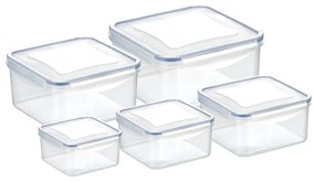 Caserole 5 buc. pentru mâncare Freshbox – Tescoma