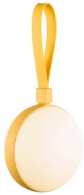 Lampa LED portabila cu baterii pentru terasa, gradina Bring To-Go 12 galben