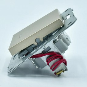 Intrerupator simplu cu led, 10A, IP20, Bronz, Panasonic Arkedia Slim / Karre Plus