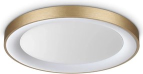 Plafoniera LED design circular PLANET PL D60 OTTONE
