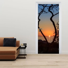 Fototapet pentru ușă - Apus de soare (95x205cm)