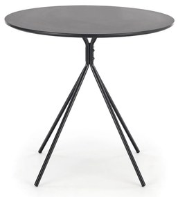 OFERTA Masa de dining neagra PHANTOM 80x80 clasa II