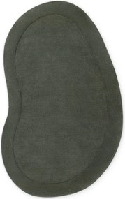 Covor verde închis țesut manual din amestesc de lână 125x200 cm Kari Organic – Villeroy&amp;Boch