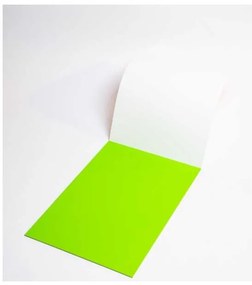 Folie electrostatică pentru scris Symbioflipcharts 50 x 70 cm - 25 foi, verde