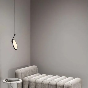 Pendul LED design ambiental Opi negru