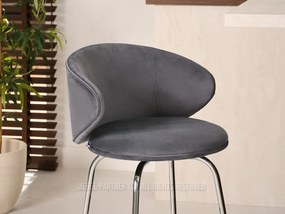 Scaun Jared (grafit + auriu). 1110709