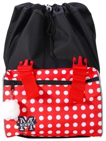 Disney Minnie ghiozdan, geantă cu Pompon, 42 cm