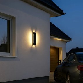 Rabalux 77077 - Aplică LED de exterior PEMBA LED/18W/230V IP54 neagră