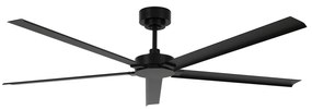 Ventilator de tavan Lucci air 21616149 MONZA IP55 negru + telecomandă