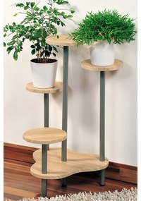Suport pentru flori Kesper 17277, stejar sonoma,46 x 72,2 x 46 cm