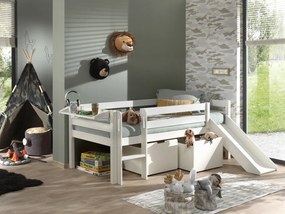 PINO SET DE 2 SERTARE PENTRU Pat copii MATRIMONIAL H85CM ALB