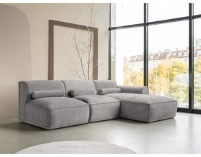 Colțar gri deschis (cu colț pe partea dreaptă) Flex Felix – Miuform