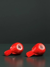 Set solnita si pipernita, forma de turturele, Grosbeak