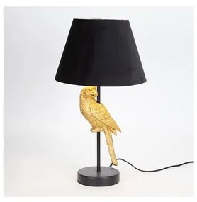 Lampă de masă 1xE27/40W/230V negru/auriu