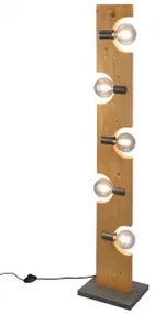 Lampadar vintage 5 becuri E27 Tailor 414300530 Trio