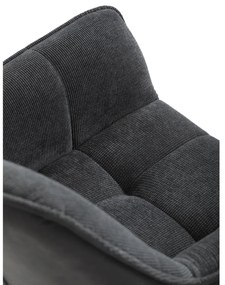 Set de scaune de sufragerie HC-D7180 GREY2, 2 buc.